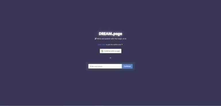 אתר DREAM.page