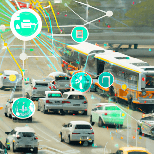 מערכת חכמה לניהול תעבורה המשתמשת באלגוריתמים של AI למיטוב זרימת התנועה ולהפחתת העומס.