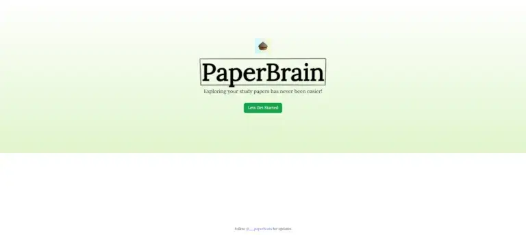 אתר PaperBrain