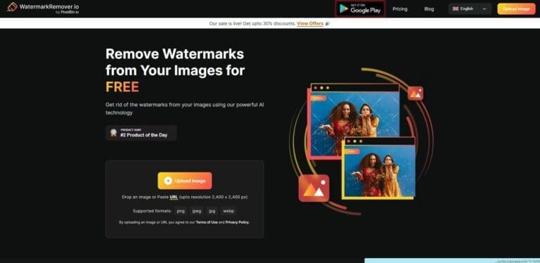אתר WatermarkRemover.io
