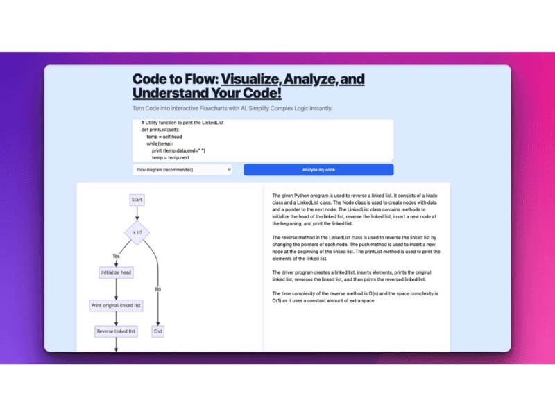 Code to Flow