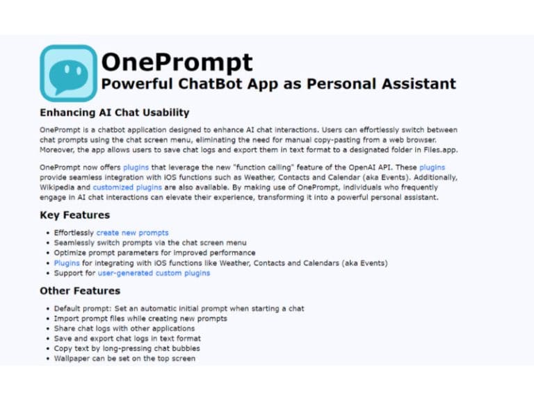 OnePrompt